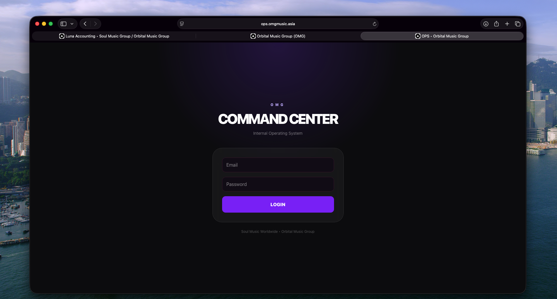 CMD dashboard